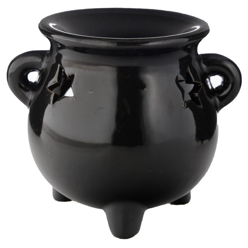 Eden Large Black Cauldron Oil Burner OB346