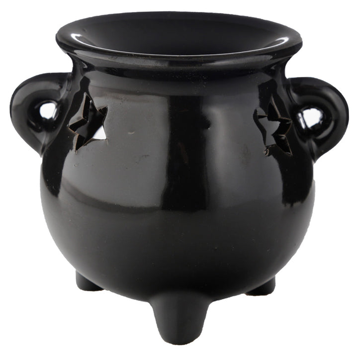 Eden Large Black Cauldron Oil Burner OB346