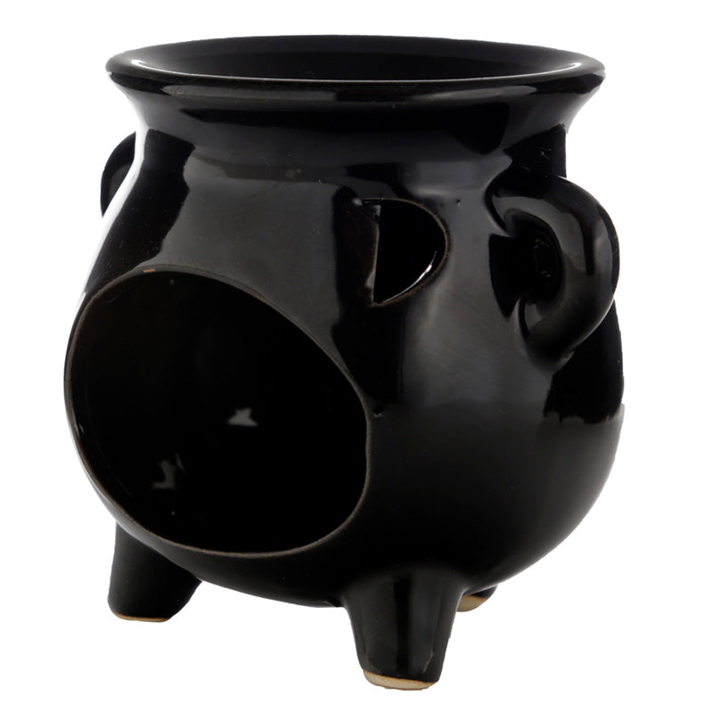 Eden Large Black Cauldron Oil Burner OB346