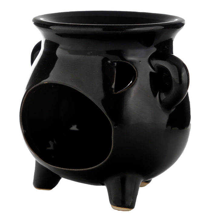 Eden Large Black Cauldron Oil Burner OB346