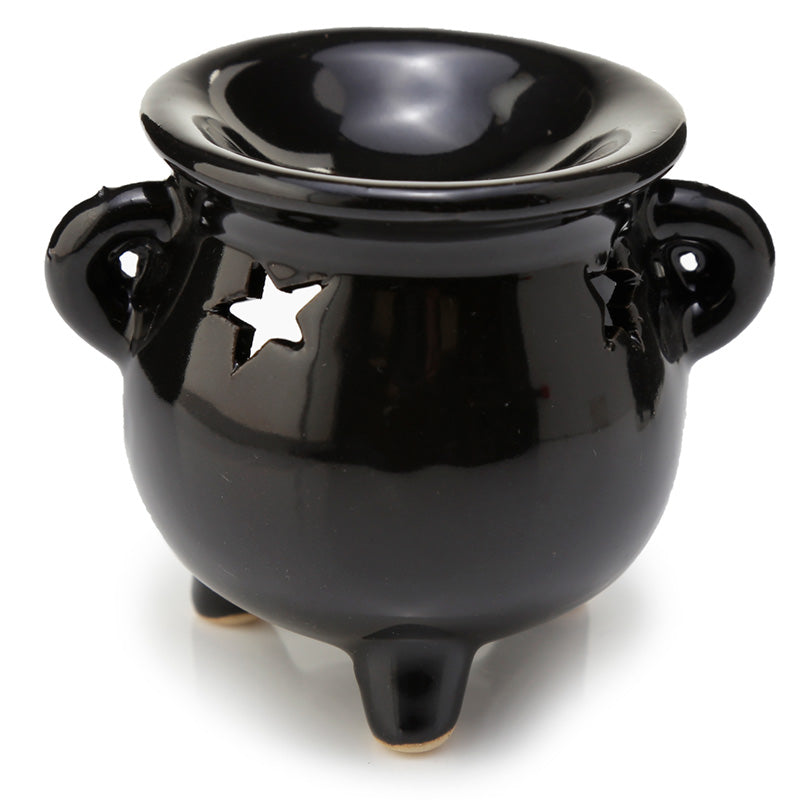 Eden Small Black Cauldron Oil Burner OB347