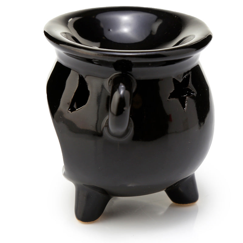 Eden Small Black Cauldron Oil Burner OB347