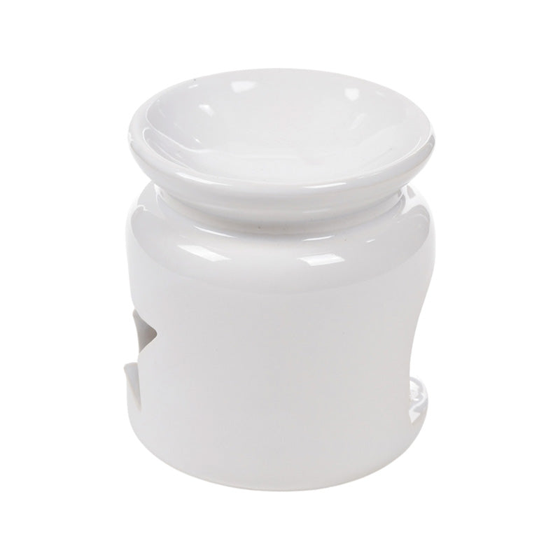 Eden Ceramic Star Cutout White Oil Burner OB355