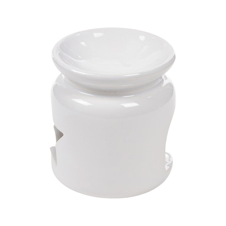 Eden Ceramic Star Cutout White Oil Burner OB355