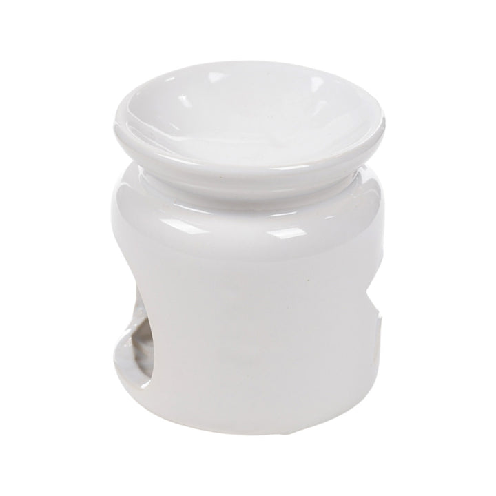 Eden Ceramic Star Cutout White Oil Burner OB355