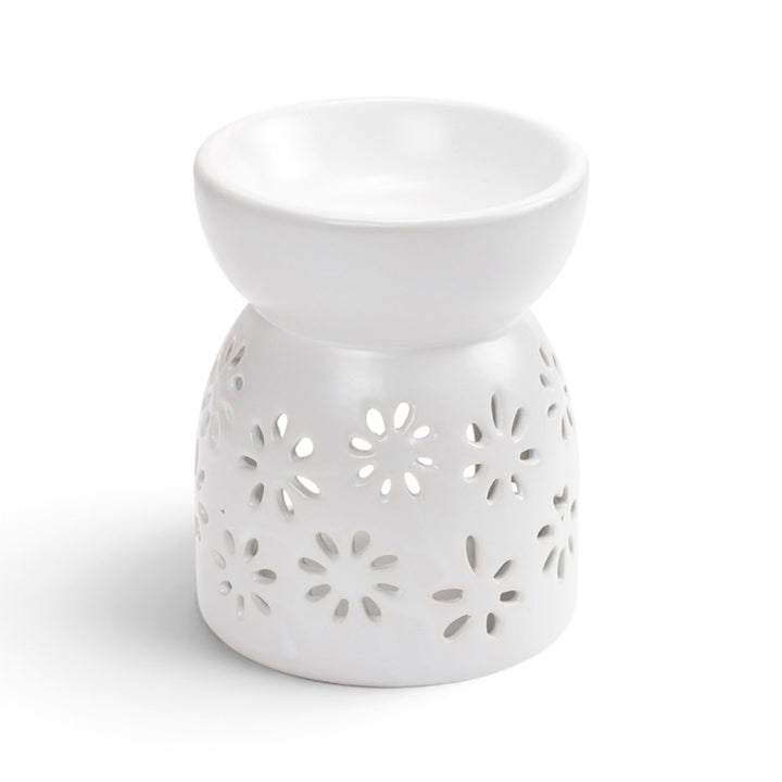 Eden Daisy Cut Out Ceramic Oil & Wax Melt Burner OB370
