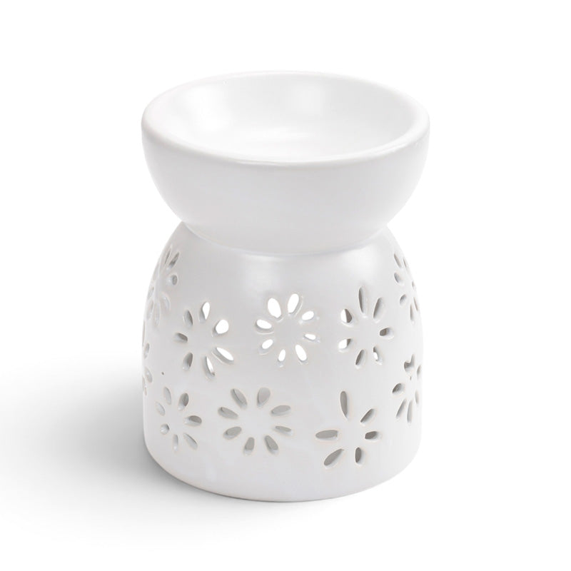 Eden Daisy Cut Out Ceramic Oil & Wax Melt Burner OB370