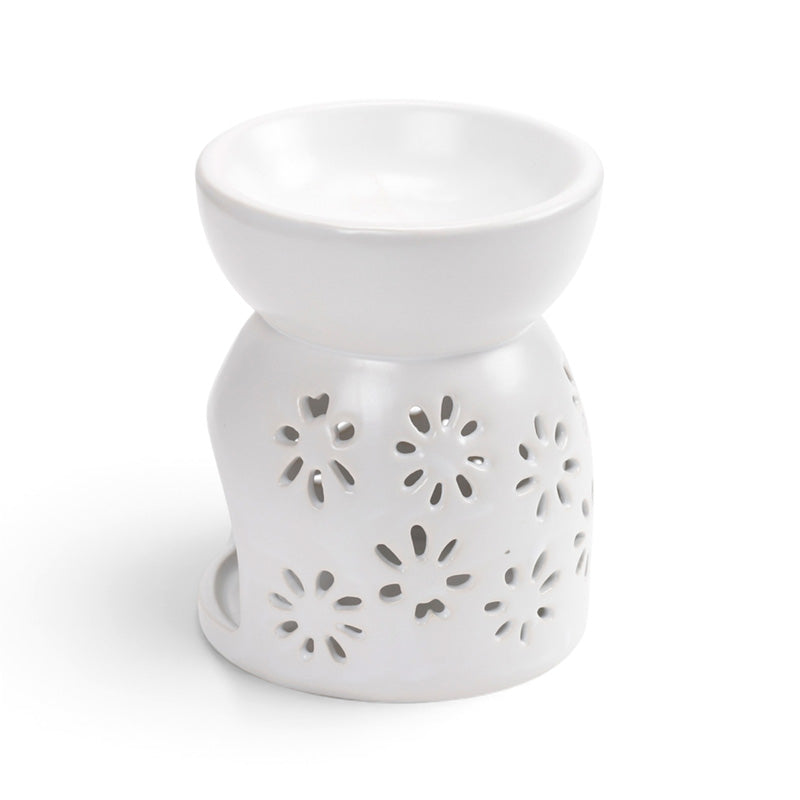 Eden Daisy Cut Out Ceramic Oil & Wax Melt Burner OB370