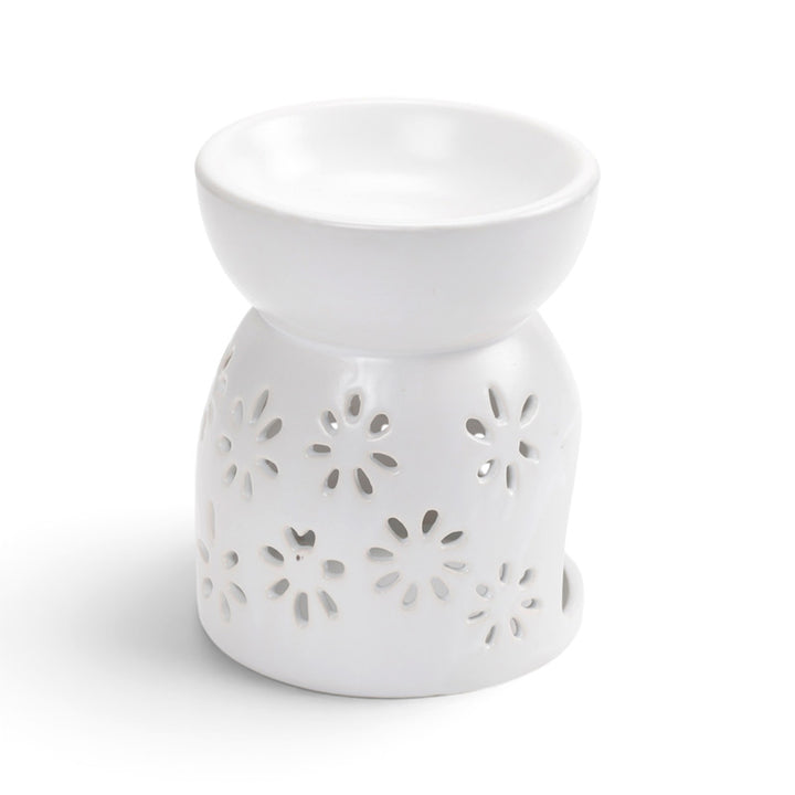 Eden Daisy Cut Out Ceramic Oil & Wax Melt Burner OB370