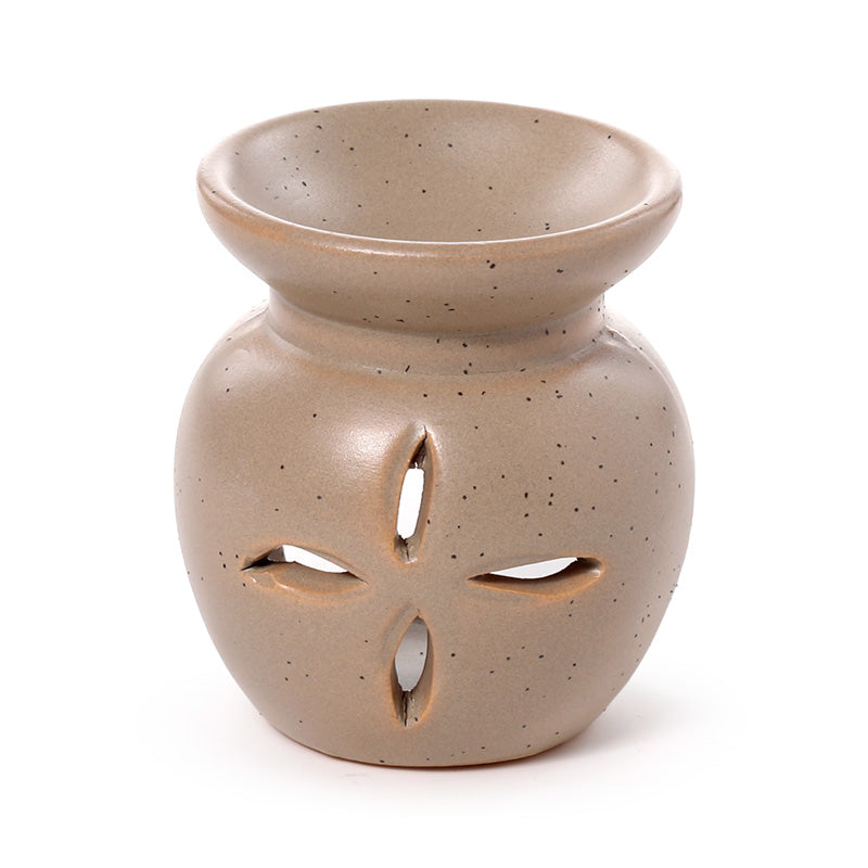 Eden Small Stone Effect Flower Cutout Oil Burner OB407