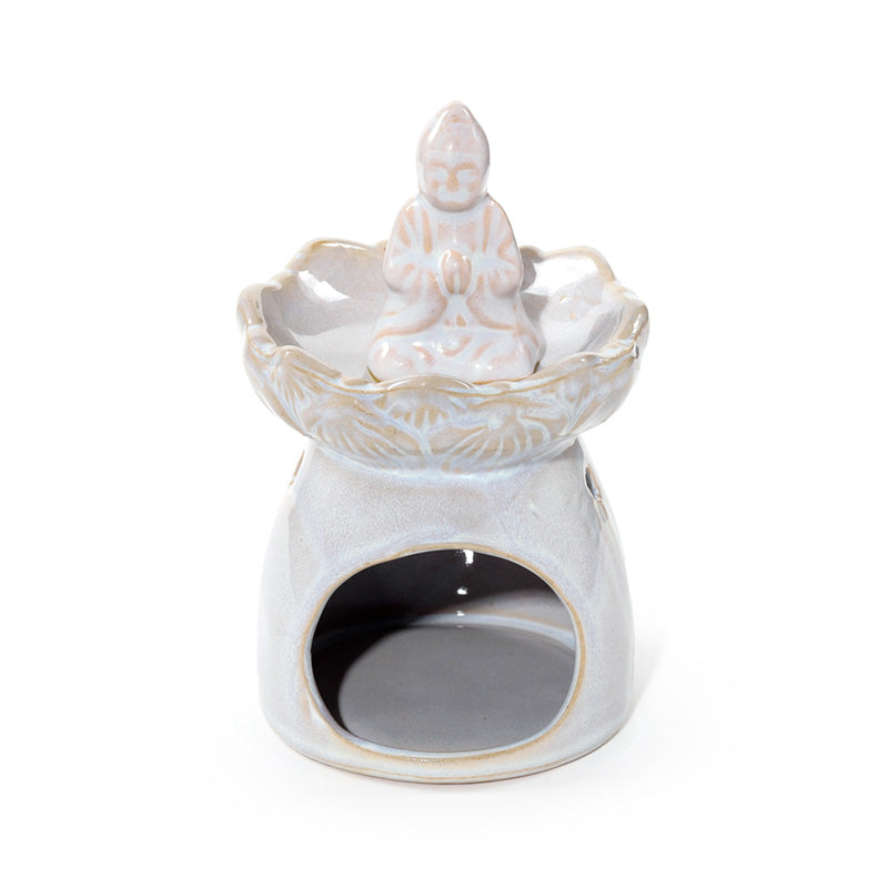 Eden Thai Buddha Lotus Flower Dish Oil Burner OB417