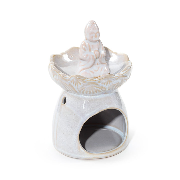 Eden Thai Buddha Lotus Flower Dish Oil Burner OB417