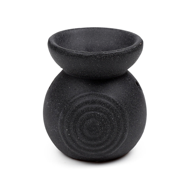 Eden Small Speckled Spiral Embossed Oil Burner OB422