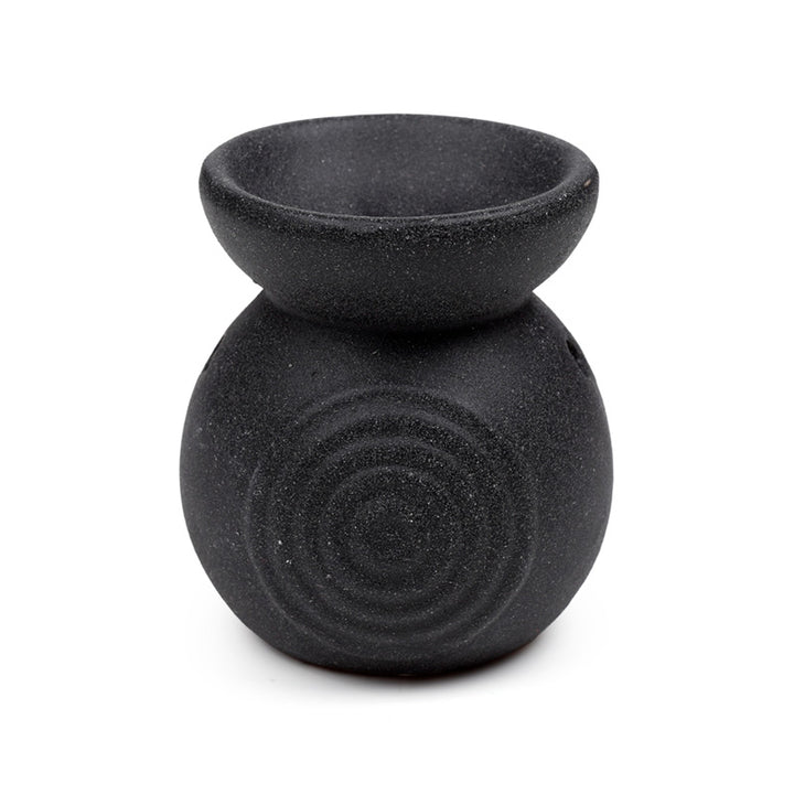 Eden Small Speckled Spiral Embossed Oil Burner OB422