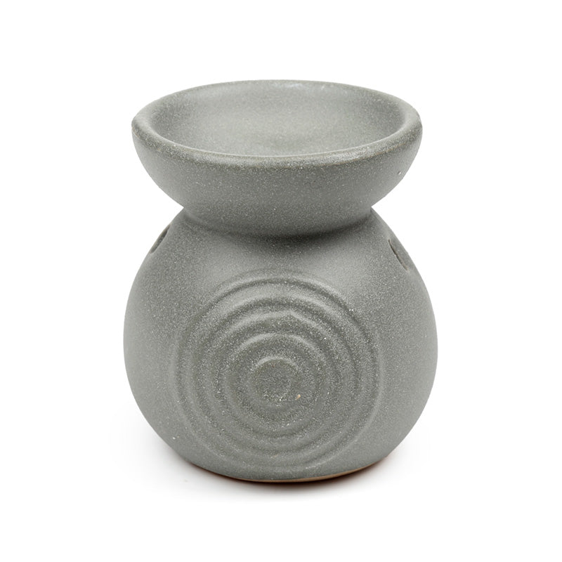 Eden Small Speckled Spiral Embossed Oil Burner OB422