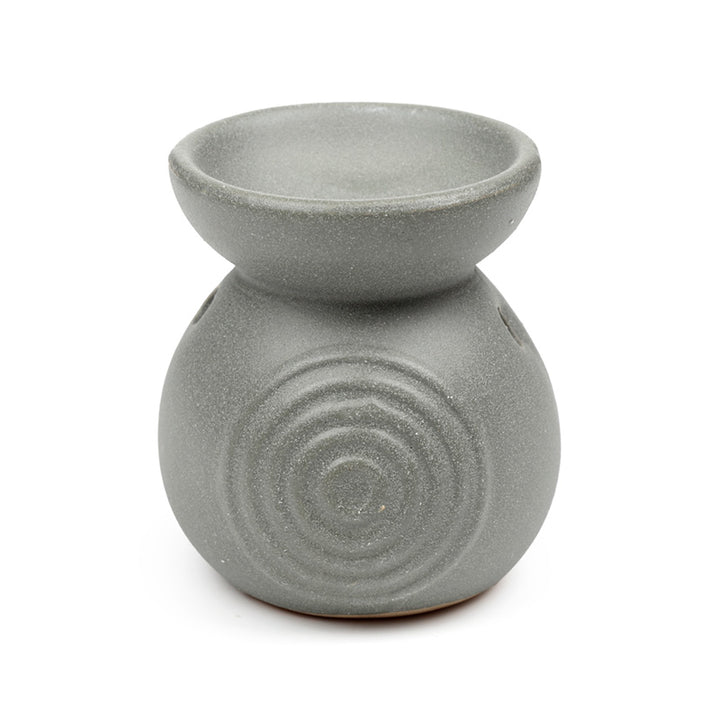 Eden Small Speckled Spiral Embossed Oil Burner OB422
