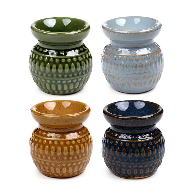 Eden Small Dotty Embossed Oil Burner OB423
