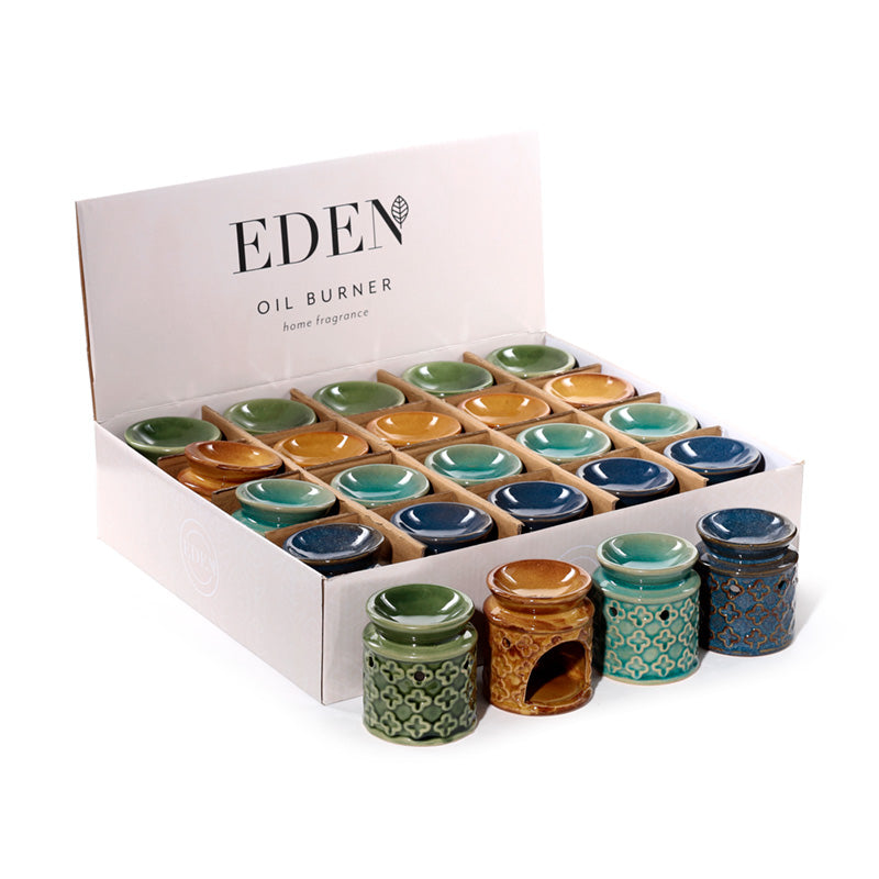 Eden Small Simple Flower Motif Oil Burner OB424