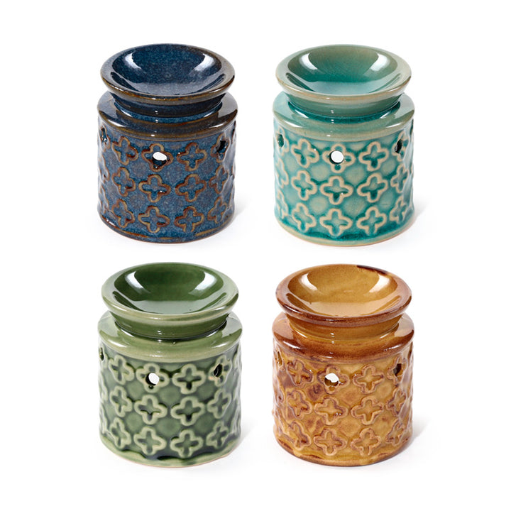 Eden Small Simple Flower Motif Oil Burner OB424