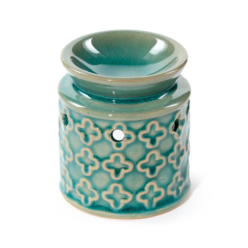 Eden Small Simple Flower Motif Oil Burner OB424