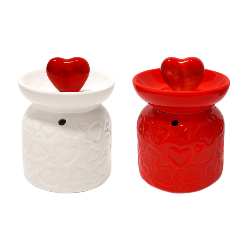 Amore Heart Ceramic Oil Burner OB428