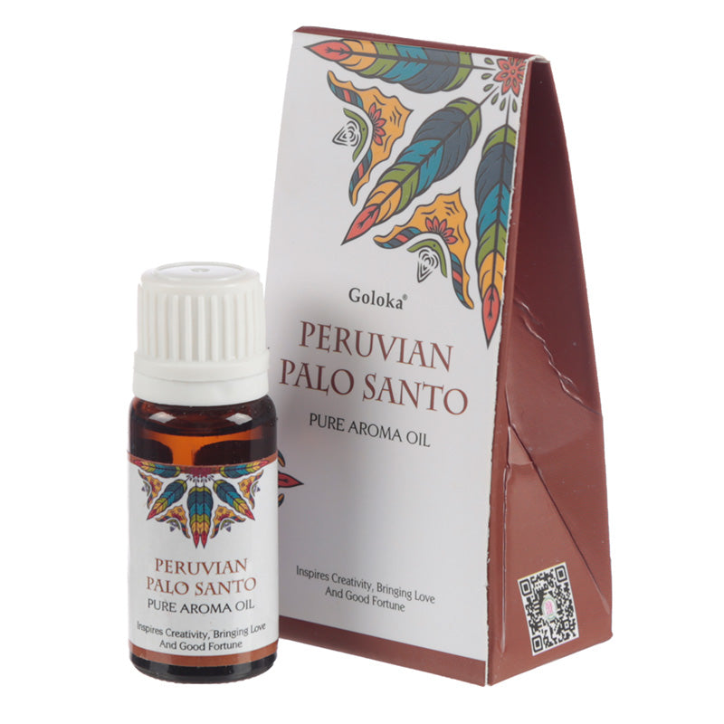 Goloka Aroma Oil Peruvian Palo Santo 10ml OILG01