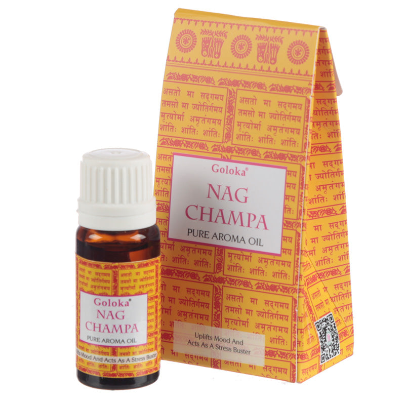 Goloka Aroma Oil Nag Champa 10ml OILG05