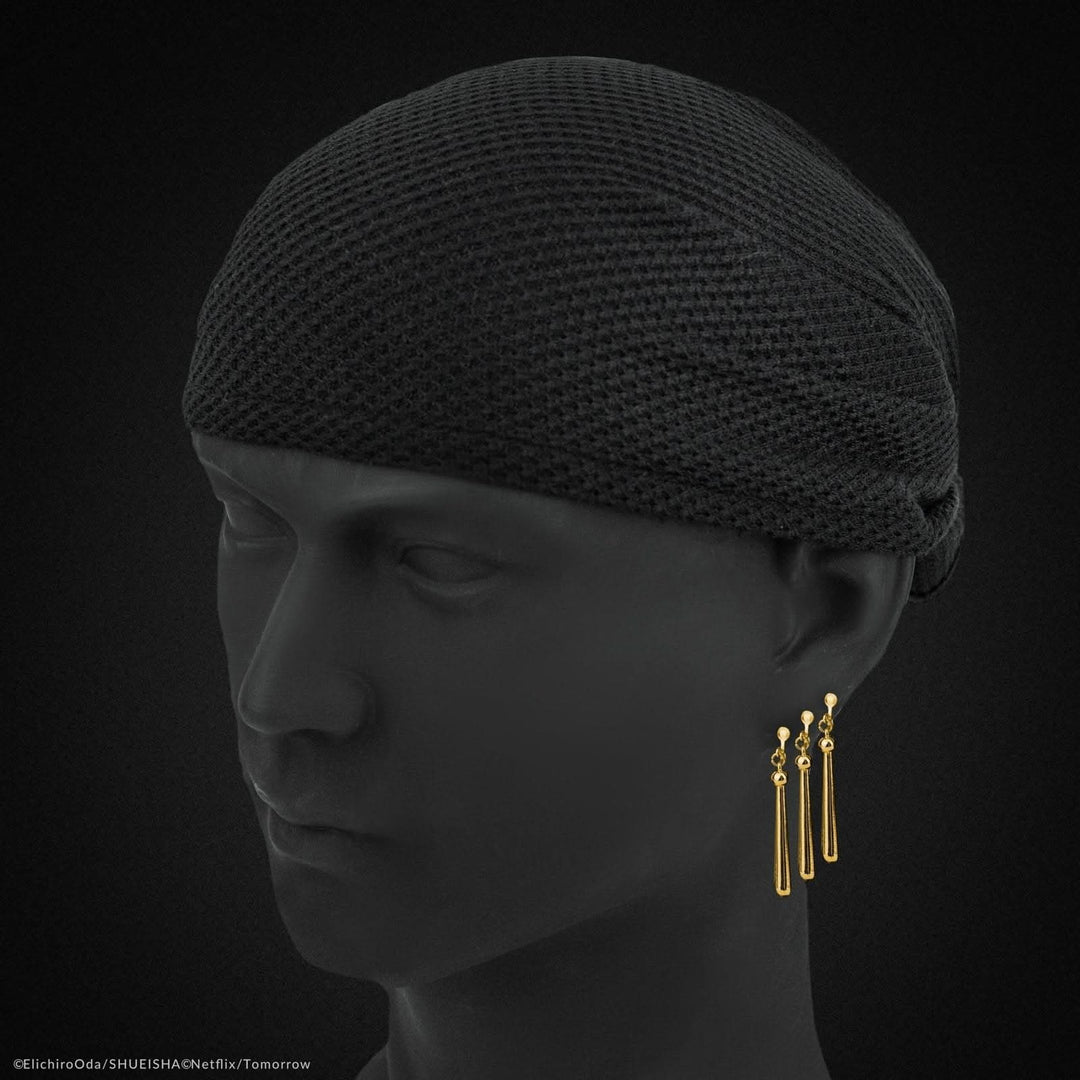 One Piece Zoro Bandana & Earring Set CR1990