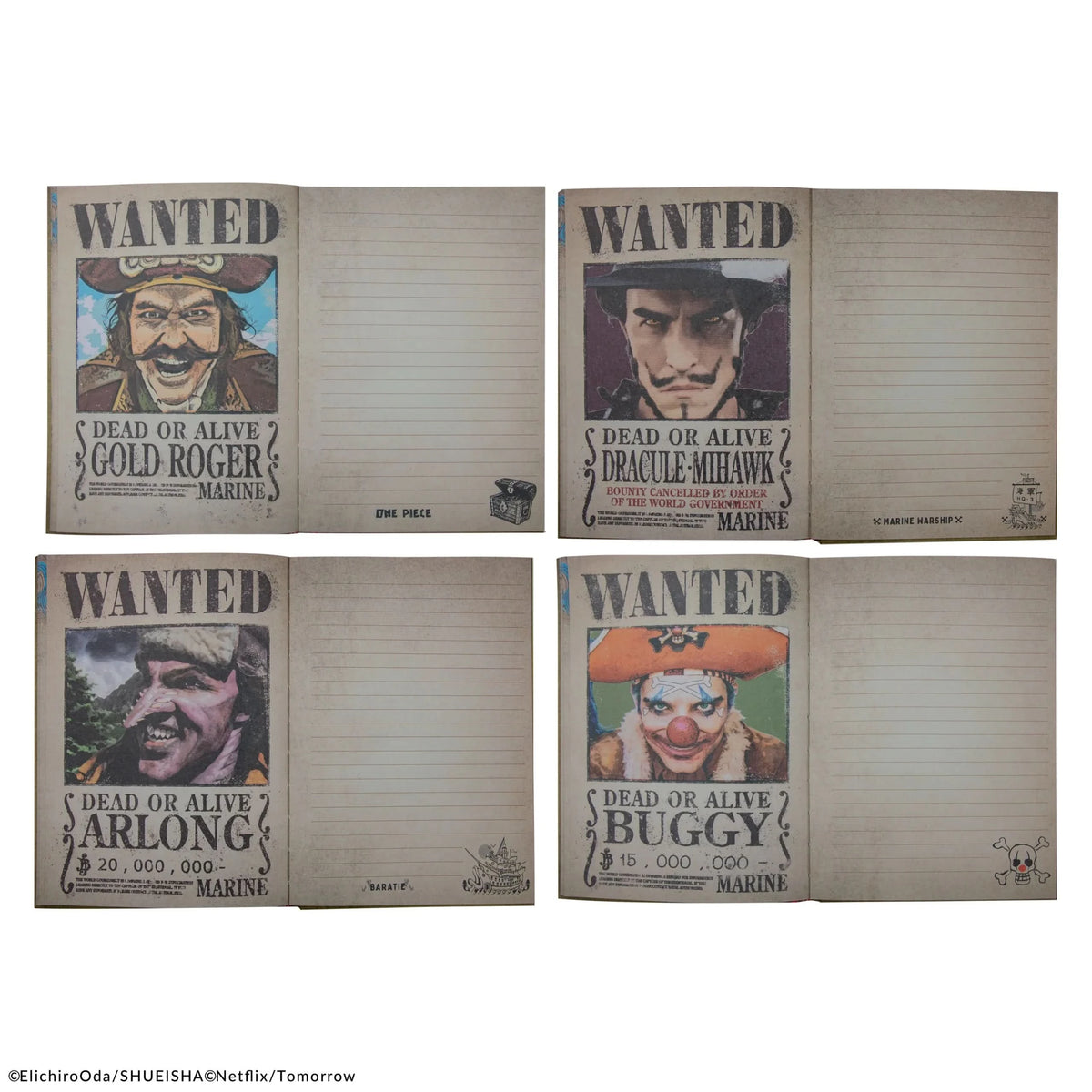 Wanted Posters Notebook CR5191
