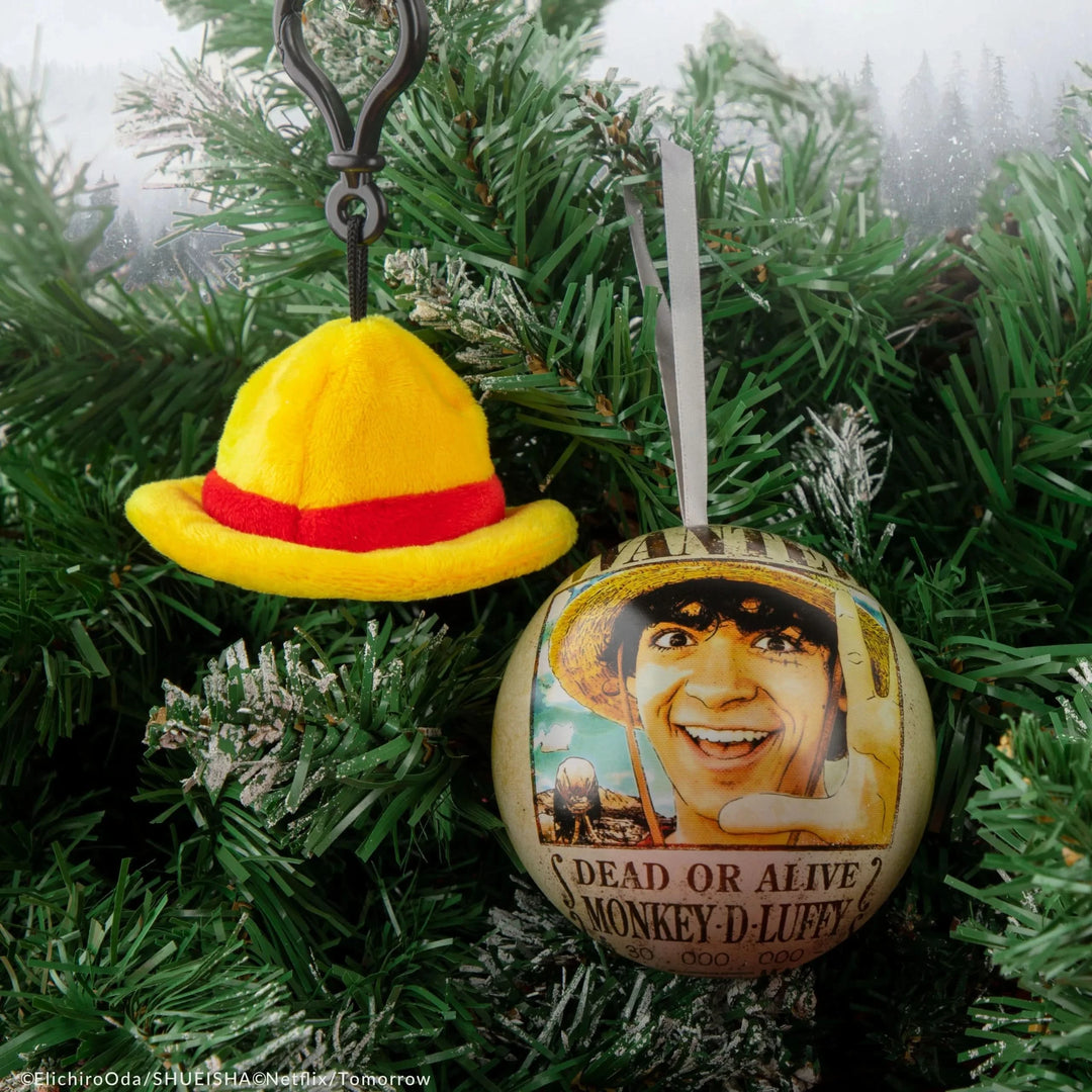One Piece Straw Hat Keychain Plush Holiday Capsule CR2795