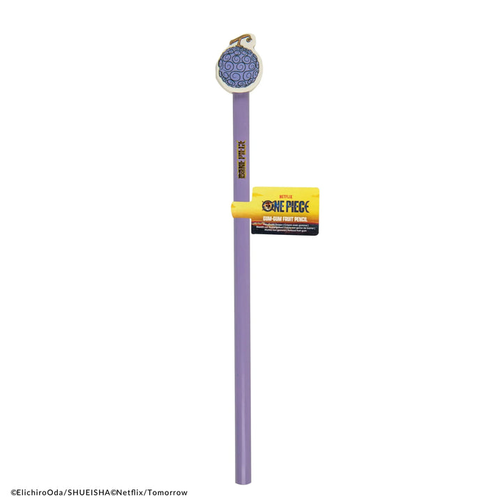 One Piece Pencil With Eraser - Gum Gum Fruit CR5490