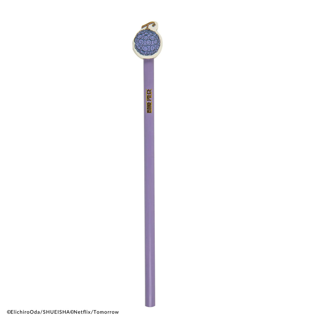 One Piece Pencil With Eraser - Gum Gum Fruit CR5490
