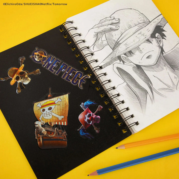 One Piece Set Of 36 One Piece Icons And Logos Stickers CR5290
