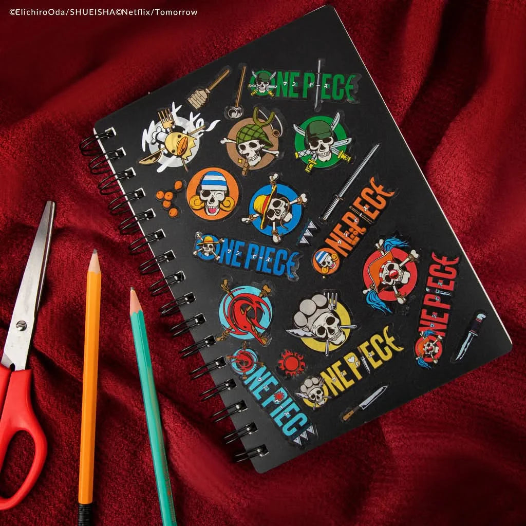 One Piece Set Of 36 One Piece Icons And Logos Stickers CR5290