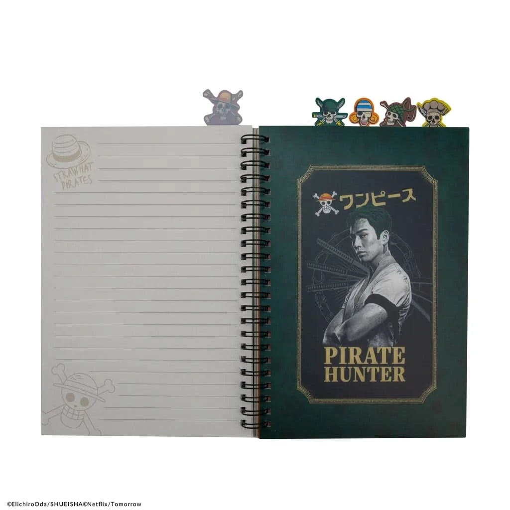 One Piece Straw Hat Pirates Tabbed Notebook CR5192