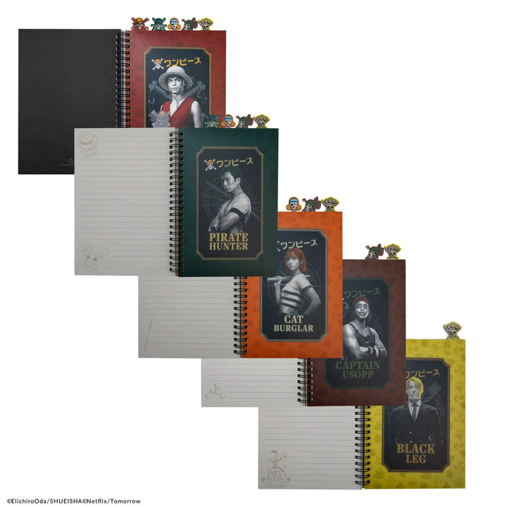 One Piece Straw Hat Pirates Tabbed Notebook CR5192