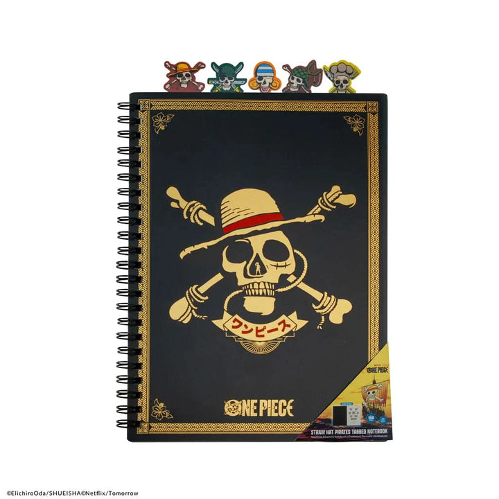 One Piece Straw Hat Pirates Tabbed Notebook CR5192