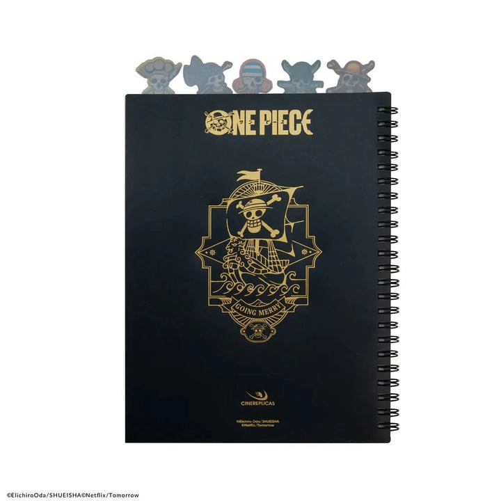 One Piece Straw Hat Pirates Tabbed Notebook CR5192