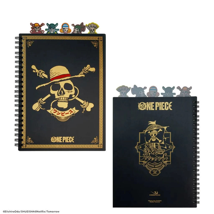One Piece Straw Hat Pirates Tabbed Notebook CR5192