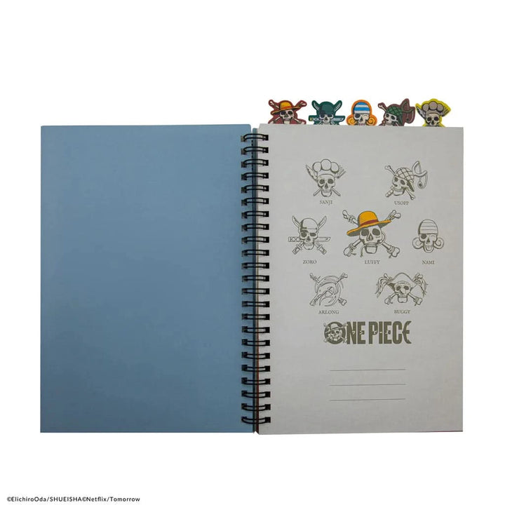 One Piece Straw Hat Pirates Tabbed Notebook CR5192