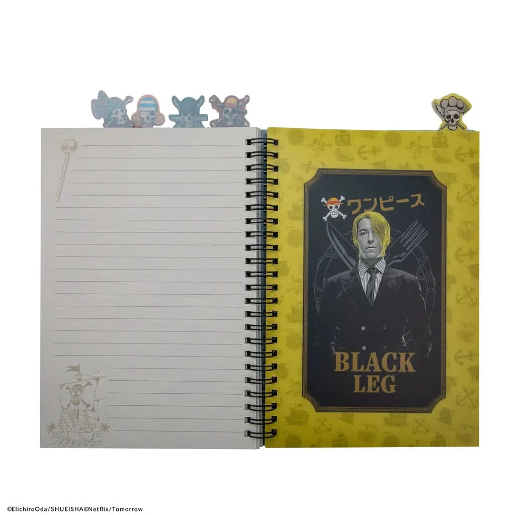 One Piece Straw Hat Pirates Tabbed Notebook CR5192