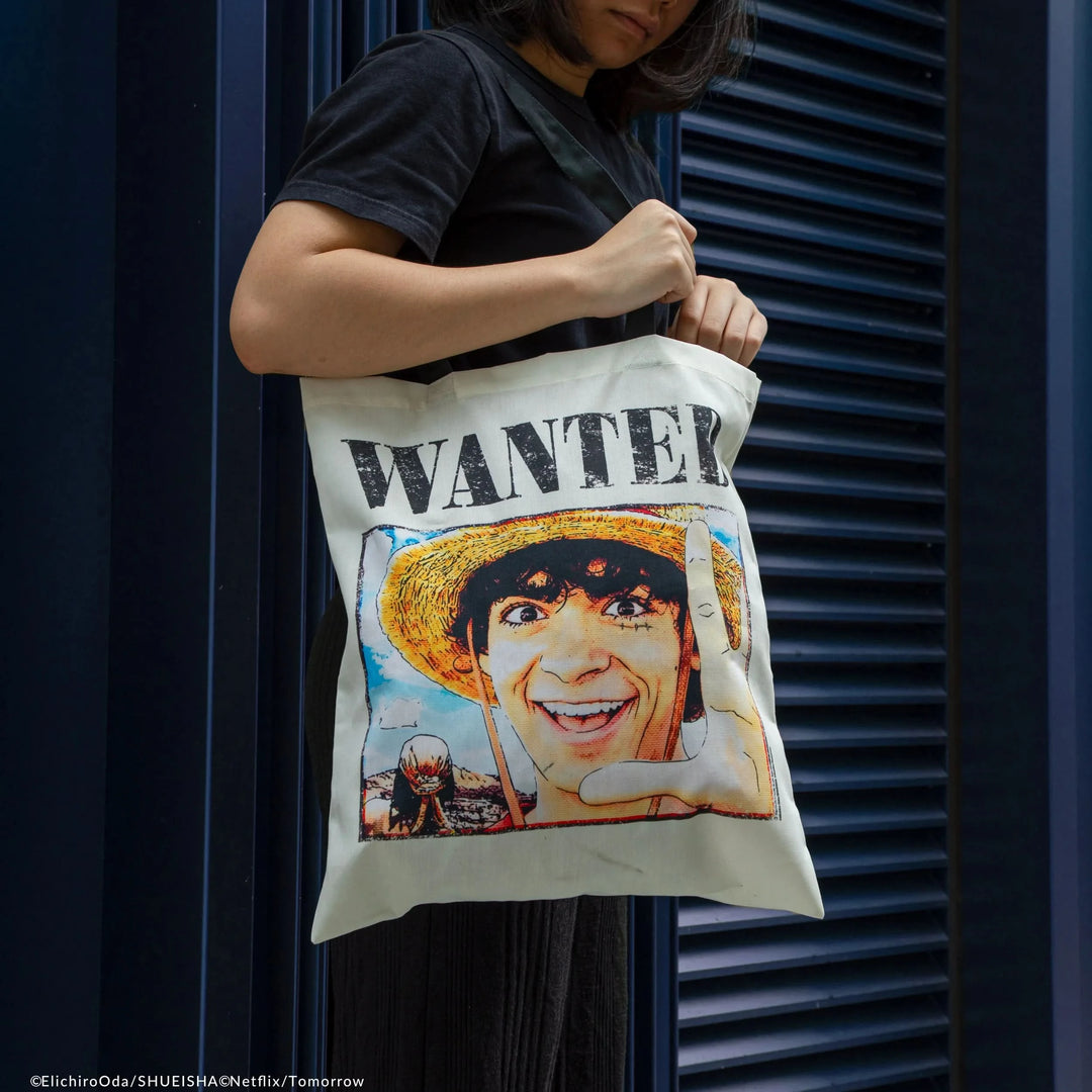 One Piece Wanted Luffy Tote Bag CR2390