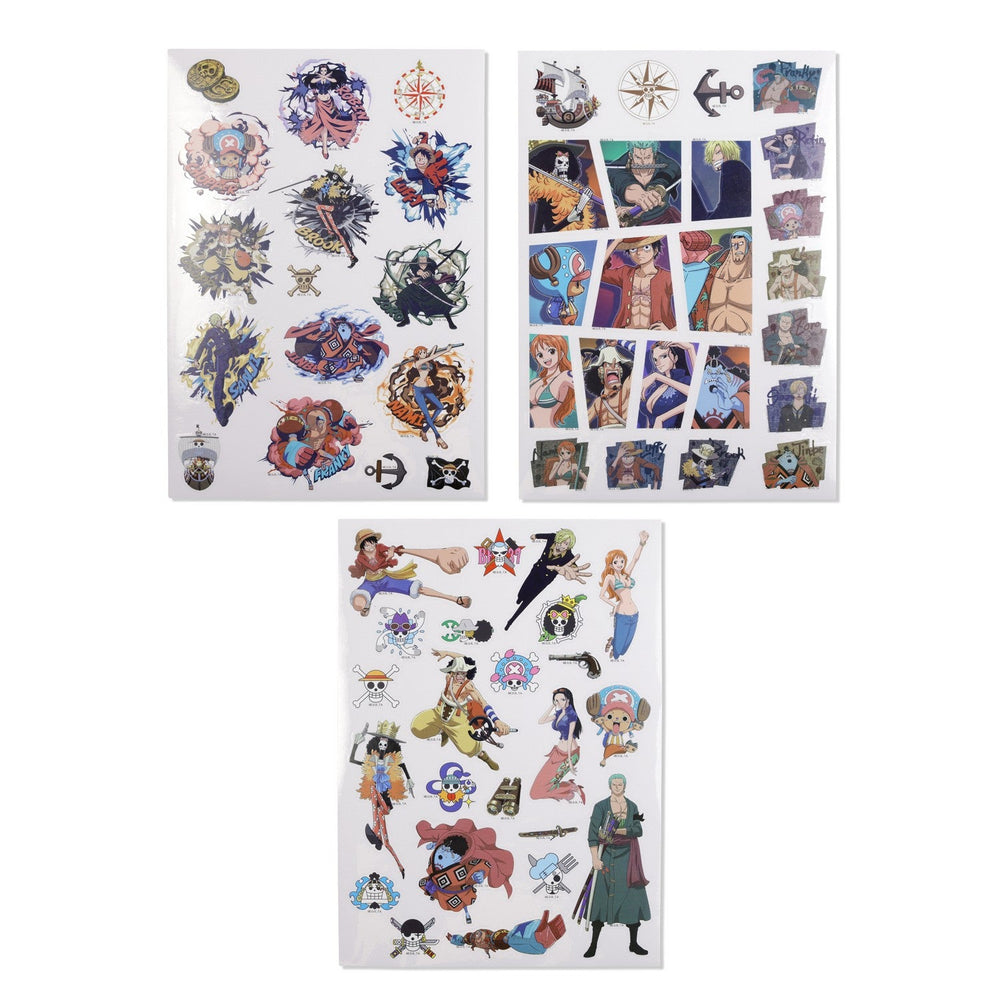 Anime 3 Pcs Stickers One Piece Set OP00007