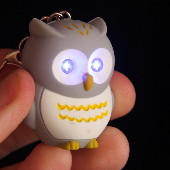 Hooting Owl LED Keyring with Sound OWL24