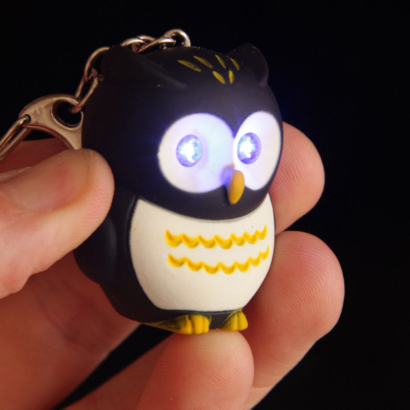Hooting Owl LED Keyring with Sound OWL24