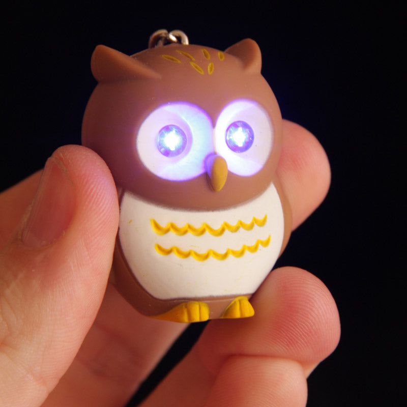 Hooting Owl LED Keyring with Sound OWL24