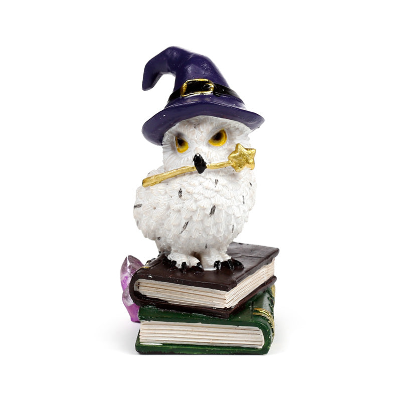Wise Old Magical Owl on Spell Books OWL54