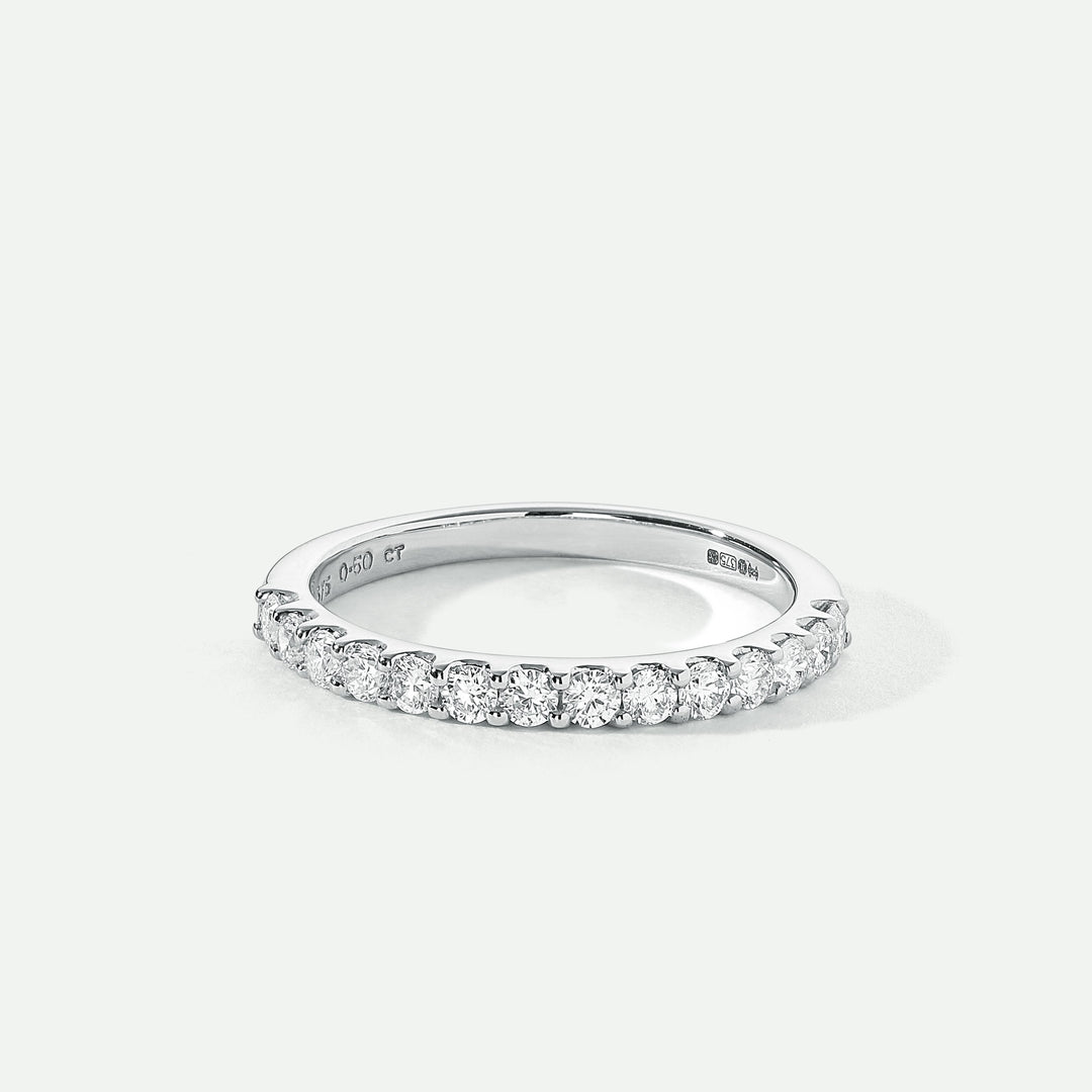 Odette | 9ct White Gold 0.50ct tw Lab Grown Diamond Ring-0