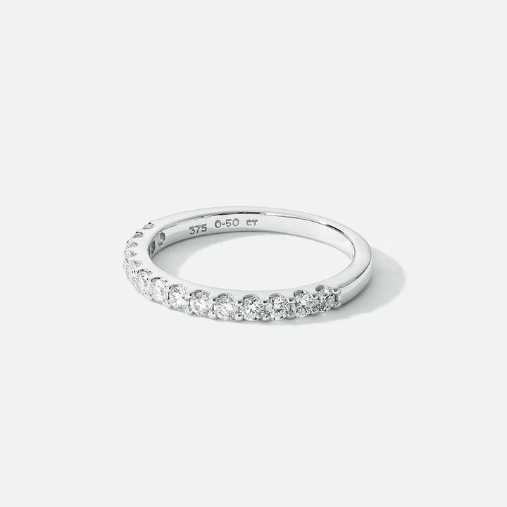 Odette | 9ct White Gold 0.50ct tw Lab Grown Diamond Ring-2