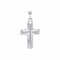 Damascus Stainless Steel Cross Pendant P5504